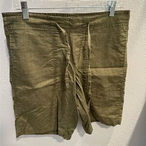 Green Hemp blend Prana shorts XS